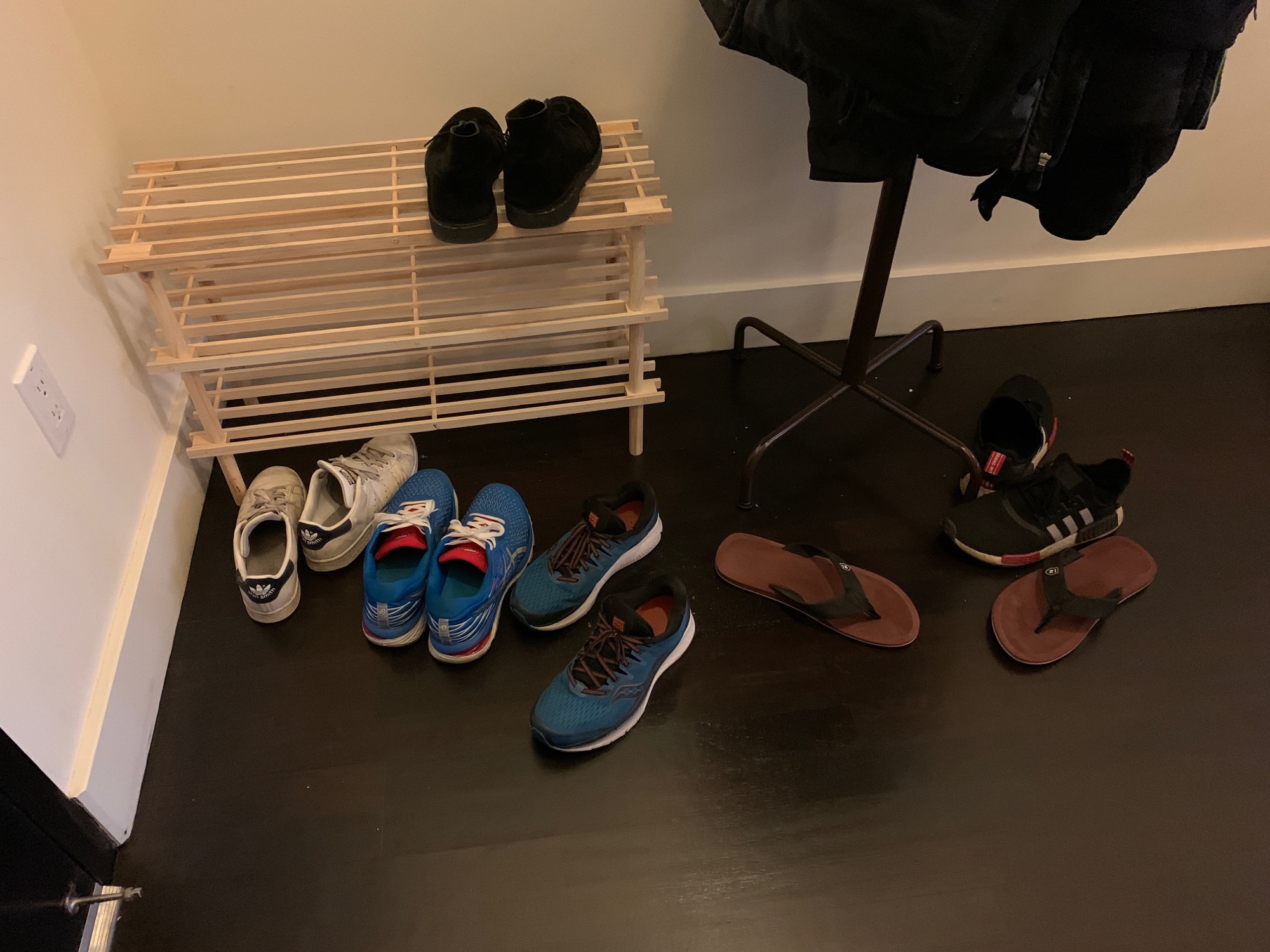 First Lumos Office Shoe Rack